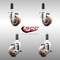 Service Caster 3 Inch 316SS High Temp Glass Filled Nylon 1-1/8 Inch Stem Caster Brake SCC, 2PK SCC-SS316EX20S314-GFNSHT-2-TLB-2-118 - alternate 3